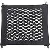 Generic Rete di stoccaggio elastica -bike scooter, bottiglie di drogheria borsa organizer per veicoli elettrici modifica cestino anteriore 35 x 20 cm