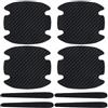 FEIHUAJIANIAN 8 Pezzi Pellicola Protettiva Portiera Dell'auto Maniglia per Land Rover Discovery Sport 2014-2022, Adesivo Anti-Graffio per Maniglia Portiera Auto,A