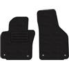 Mobil-Fan Set di tappetini anteriori in velluto per Volkswagen Golf V (03 - 08) / Plus (05 - 13) / EOS (05 - 11) / Scirocco (08 - 17) - 2 pezzi - su misura