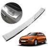 Chromemaster | Protezione paraurti Posteriore | Compatibile con Volkswagen Polo VI dal 2017- | Acciaio INOX lucido/cromato | Protezione paraurti protegge la vernice del paraurti dai graffi