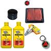 Moto In Moto KIT TAGLIANDO OLIO XTC FILTRI E CANDELA PER KYMCO XCITING 500 2005 2006 2007 2008 2009 2010 2011 2012 2013 2014 2015 2016