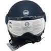 TOP DRIVE ACCESSORI PER AUTO CASCO MOTO SCOOTER JET SEMI INTEGRALE SIRIO MAT. CON VISIERA ANTIRIFLESSO. OMOLOGATO ECE 22.05 Taglia: XL 60/61