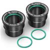 NICECNC Distanziali per ruota anteriore per moto da cross compatibili con KTM 125-530 SX SX-F XC-F 03-14 125-530 EXC EXC-F XCF-W XC-W 03-15, compatibili con Husqvarna TC FC TE FE 125-501 2014, vedi