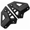 Generic Protezione per Pedane per Moto Z900 Protezione Durevole per Copertura Tallone per il 2017‑, Facile da Installare, Design Elegante, Materiale in Lega di Alluminio Ad Alta Resistenza (BLACK)