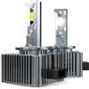 D-Lumina Lampadina D1S LED per Fari Anti-Errore,20000LM 120W 6500K Bianco Estremamente Luminoso Kit di Conversione Faro LED,CANBUS Faro Sostituire OEM Xenon HID Lampadina Plug and Play,2 pezzi