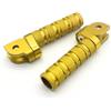 Dnhqknoaf Moto Pedaline Pedane Poggiapiedi Per HORNET 600 250 HORNET900 VTR1000SP CB1300SF/SB Poggiapiedi Anteriori Regolabili CNC(Oro)