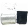 Kojoon Rattail Stain Cavo in nylon 1.5 mm 90 Yard Kumihimo Cord Satin Silk Cord Cordoncino per perline DIY String