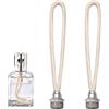 QinyOulhause Stoppini per Lampada Berger - Stoppini per Lampade Catalitiche con Bruciatore Compatibili per Tutte le Lampade Catalitiche e Diffusori per Aromaterapia (Argento) (18mm*2PC)