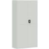 vidaXL Armadio Classificatore Grigio Chiaro 90x40x180 cm in Acciaio