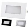 Imperia segnapasso a Led per scatole incasso 506 4,5W 320LM IP65 3cct switch 3000/4000/6000k incluse 3 placche bi/nr/gr