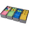 Withosent 4 Pezzi HEMNES Organizer per Cassetti, Organizer per Armadio, Divisori per Cassetti Separatori per Cassetti Organizzatore Cassetti, per Calze, Biancheria Intima