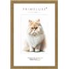 PrimeLuxe Cornice portafoto in legno massiccio barocco anticato, 50 x 60 cm, in oro antico, dimensioni a scelta, con vetro acrilico antiriflesso, cornice per poster, puzzle, collage di foto