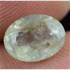 Gemsmyriad 1.00 CT Non Trattati Naturale Blu Acquamarina Certificato Ovale 7x5 MM Loose
