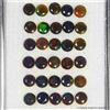 Egemdiamond Gemma Ovale AAA Flora Flash Gioco Di Colore Opale Nero 4.56ct 4.1mm 30pcs Lotto