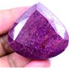 gemsmyriad 351.5 CT Naturale Grande Rosso Rubino Agrati Certificato Earth-Mined Pera Taglio