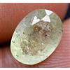 Gemsmyriad Non Trattato 1.15 CT Naturale Apple Verde Peridot Certificato Taglio Ovale Loose