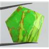 Naturale 20.15 KT Verde Turchese Decorato Gemma Certificato B73125