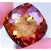 Perfetto Naturale Padparadscha Zaffiro 20.40 Cuscino CT Certificato Loose Gemma