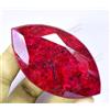 830 CT Naturale Grande Sangue Rosso Rubino Marquise Certificato Sciolto Gemme
