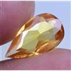 Naturale Padparadscha Zaffiro 4.00 KT Pera Fantastico Certificato Loose Gemma