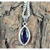 Violetto Ametista 8.25 KT / 20 MM Naturale Taglio Marquise Gemma Certificato