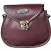 Fatto a mano Borsa Privata Slim In Pelle Di Capra Setosa Da Donna 7X9 Marrone