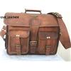 Fatto a mano Borsa Da Ufficio In Pelle Artigianale Laptop Messenger Uomo Con Tracolla