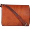 Fatto a mano Borsa Elegante In Pelle Per Ufficio Borsa A Tracolla Per Laptop Da Uomo