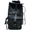 Fatto a mano Zaino In Pelle Vintage Nero Spazioso Per Laptop Messenger 20"