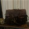 Handmade Uomo Cera Qualità pelle Vintage Tracolla Laptop Bag Valigetta Borse