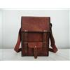 Fatto a mano Borsa Messenger Vintage Uomo In Pelle Vera Artigianale Per Laptop Scuola