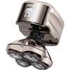 Skull Shaver Pitbull Platinum Pro PX5 - rasoio elettrico per testa e viso - senza fili, ricaricabile, uso su pelle bagnata o asciutta, manico ergonomico - con supporto risciacquo e custodia da viaggio
