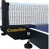 Comesee Set professionale da ping pong da ping pong, morsetto a vite con inserto a clip per rete, larghezza 4 cm, supporto per impugnatura, tensione e altezza regolabili, facile da installare, colore