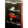 Abu Garcia Trout Favoriten - Set di 3 esche di alta qualità per la pesca in acqua dolce, cucchiaio, spinner e wobbler per fiume, lago e torrente, confezione facile da pesca per principianti, colori