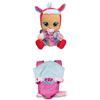 Cry Babies Dressy Fantasy Hannah, Bambola Interattiva che Piange Lacrime Vere con Capelli da Acconciare & IMC Toys Marsupio Giocattolo Per Bambini, 90019