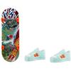Hot Wheels Mattel - Mini skateboard Hot Wheels con scarpe assortite, multicolore (HGT60)