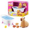 Pets Alive Mommy Capybara and Baby Surprise di ZURU - Giocattoli robotici da passeggio Mommy Capybara and Baby Cappybara, per bambine 2+
