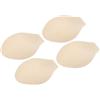 MUSISALY 4 Coppe per Costumi da Bagno in Spugna Poliestere Front Enhancing Traspirante, Protezione per Slip da Sport All'aperto e Nuoto
