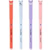 Colourbook Cancellotte Set 24 Penne Cancellabili Gel Blu, Inchiostro Blu Termosensibile, Punta 0,7 mm, Ricaricabili Con Toppers Animali, Per Scuola, Compiti, Studio E Diario