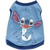 Stitch Felpa per Cane XS Blu