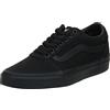 Vans Ward, Sneaker Uomo, Canvas Black Black, 48 EU
