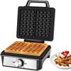 Aigostar Waffle Maker per 2 Waffle Belgi, 1600W, Piastre Antiaderenti 20,2 x 17,