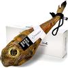 Jamonprive Prosciutto Spagnolo Pata Negra Ibérico 100% Puro di Ghianda (Spalla) 4 - 4.5 Kg - Jamon Iberico (Paleta 100% Iberica Pura de Bellota)
