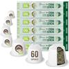 La Natura LIFESTYLE China Sencha Bio Tè verde | La Natura Lifestyle by Tpresso® | 100% capsule compostabili industriali | Ecologico | 60 capsule per macchine Nespresso®