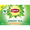 Lipton Bustine di tè verde decaffeinato, senza zucchero, per tè caldo decaffeinato o tè freddo decaffeinato con flavonoidi, totale 40 bustine di tè