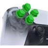 eXtremeRate Tasti D-pad Divisi per ps5/Edge Controller, Pulsanti Direzionali Dpad Indipendenti Ergonomici per ps4 Joystick JDM-040/050/055, Verde