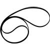 Generic Cinghia piatta 1 pezzo, larghezza 4 mm, spessore 0,6 mm per giradischi, lettore LP, fonografo, grammofono (Lunghezza piegata: 280 mm)