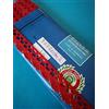 PIZZITALIANI LACES & RIBBONS SINCE 1953 Pizzo Merletto Rosso Oro Metallizzato Tombolo Altezza Cm.1.5 Pezza Mt.10 Art.1498, Rosso