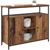 vidaXL Credenza Legno vecchio 100 x 35 x 80 cm Legno ingegnerizzato