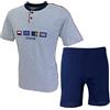 Navigare Pigiama Corto Uomo Fresco Cotone Jersey Pantalone Manica Corta 2141200 (Numeric_48)